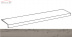 Плитка Italon Лофт Мурлэнд ступень фронтальная (33x160)